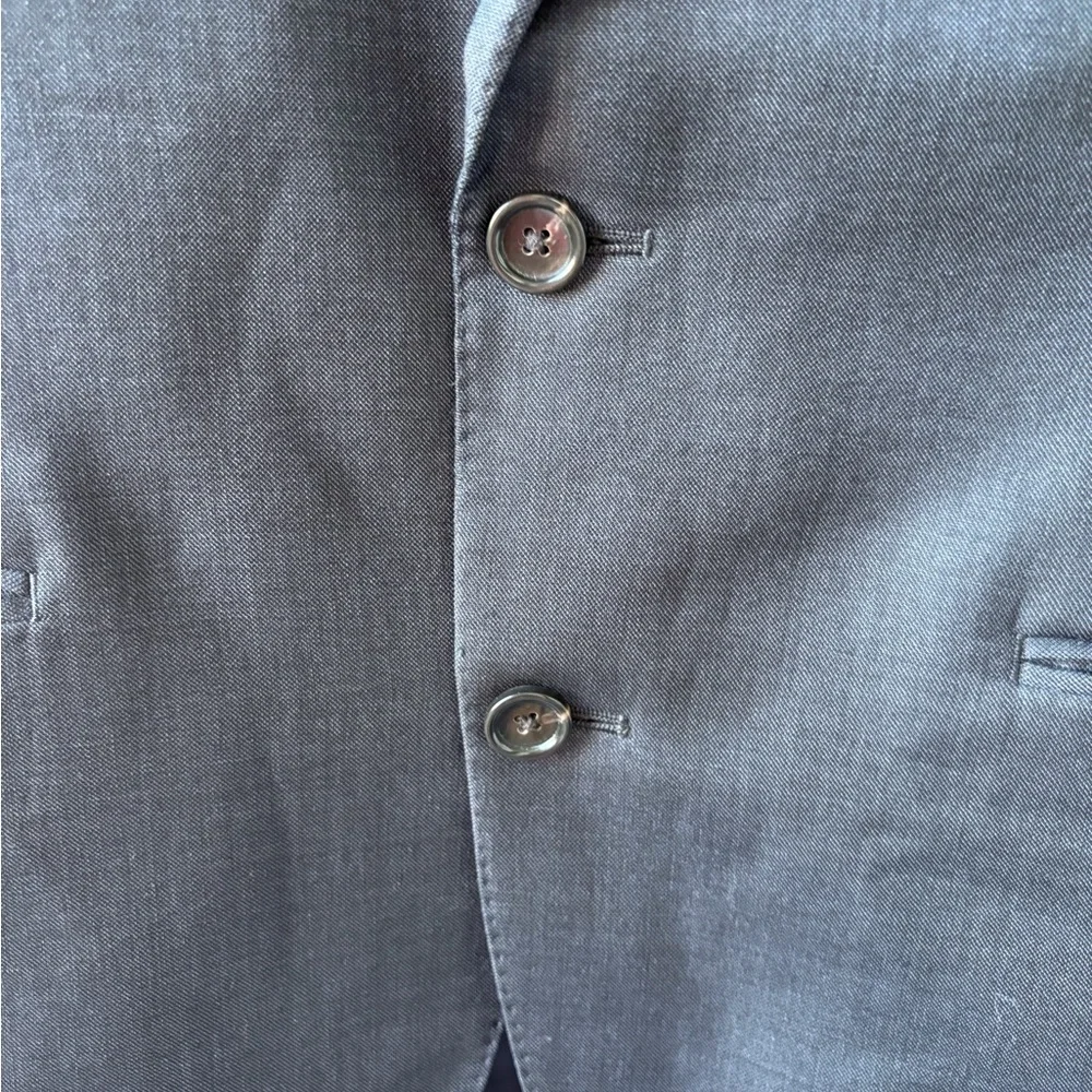 J Crew Ludlow Wool Men’s Sport Coat Blue 2 Button‎ Size 38R Tollegno 1900 Preppy